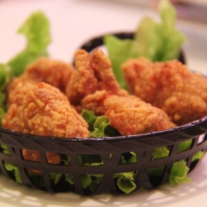 fried chicken, chicken, fried