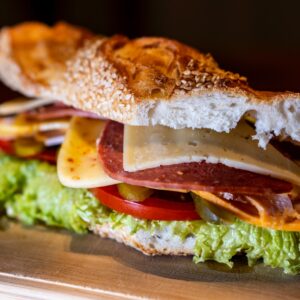 ham and cheese sandwich