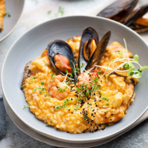 Seafood Risotto 🦀