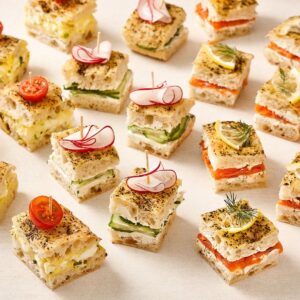 Salmon sliders