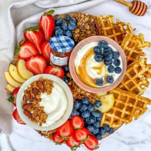 Waffles Yogurt Honey 🍯