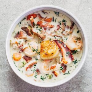 Seafood chowder