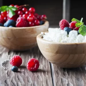 Cottage Cheese With Berries